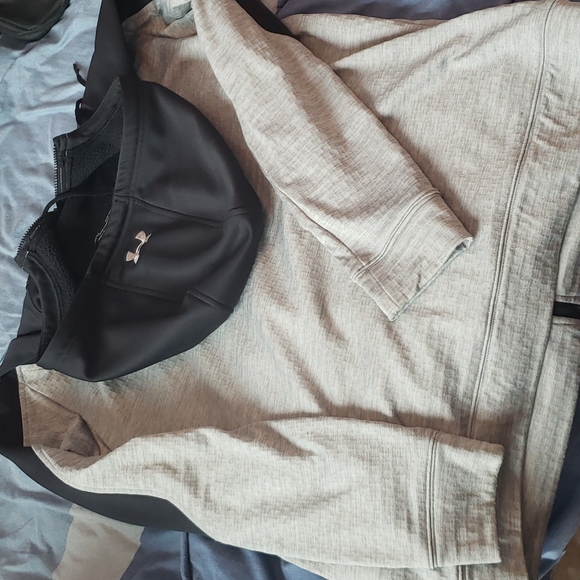 Mens large under armour zip up hoodie - Picture 4 of 4